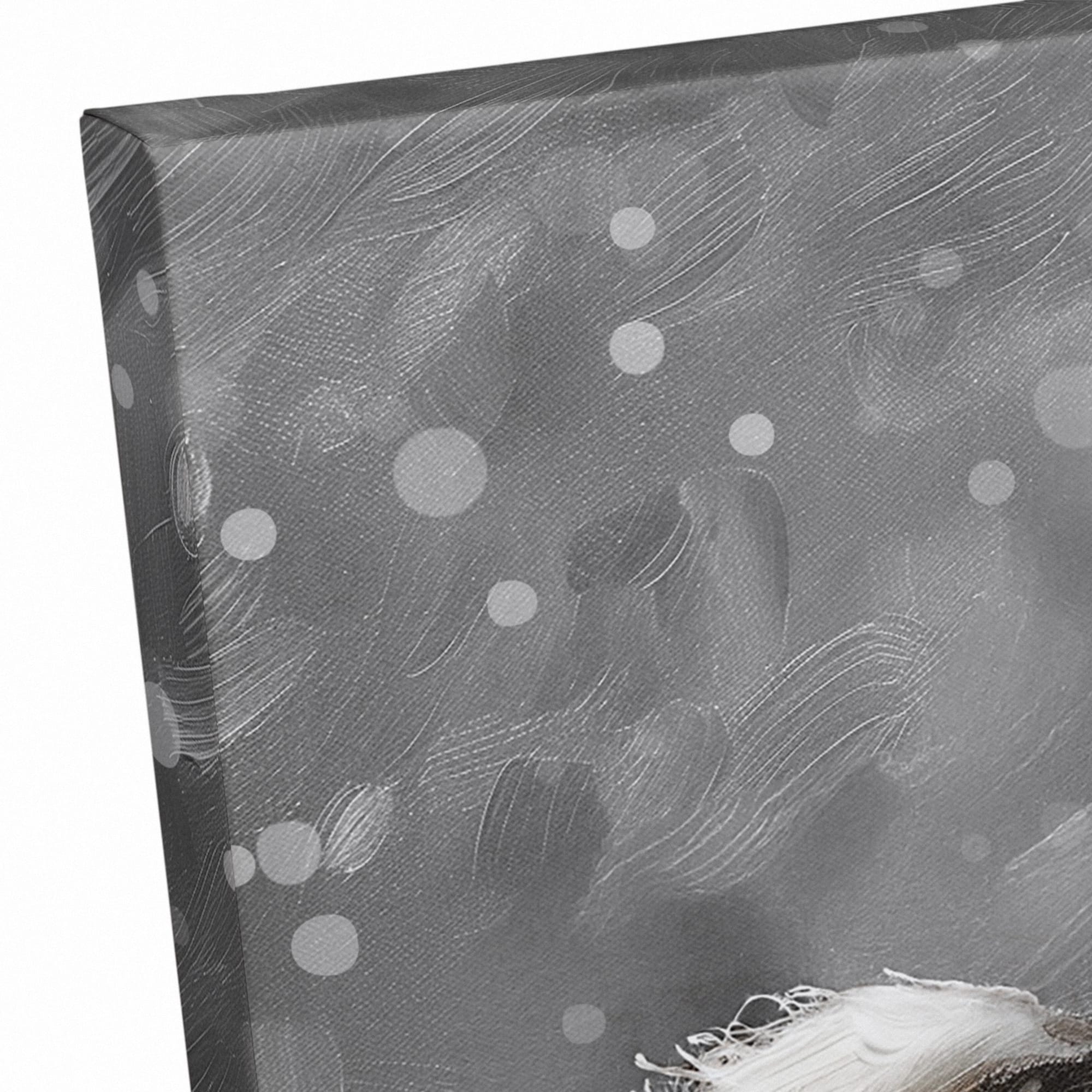 Christmas Town Square 24" x 24" Canvas Wall Art